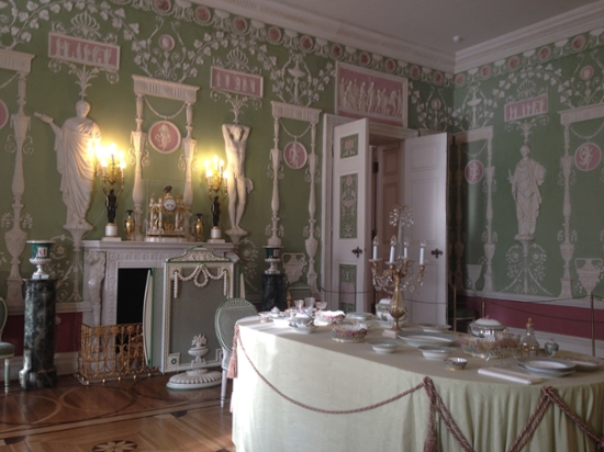 An ornately decorated room called 